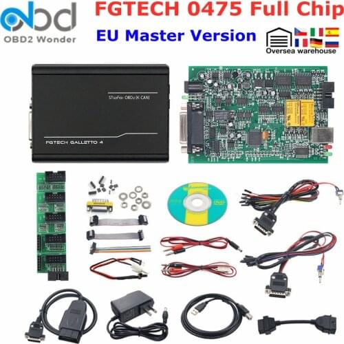 FGTECH Galletto Master V54 Online EU Version ECU Chip Tuning Programmer OBD FG TECH V54 0386 / 0475 Support BDM Full Function