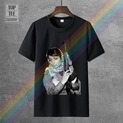 Leila Khaled Palestine Palestine Resistance Gaza MenS T Shirt Mens Streetwear T Shirts Gym King Tee Shirt Black Of White