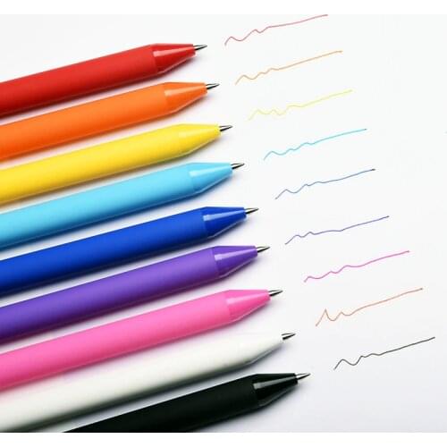 2020 New Arrival KACO PURE Series colorful refill cute pen Gel Pen High Quality ABS Gel Pens for Student Writing Stationery