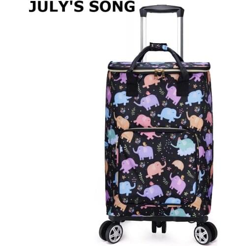 JULY'S SONG Shopping Bags On Wheels China