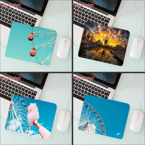 Mairuige big promotion laptop mouse pad ferris wheel small size 180 * 220 2mm