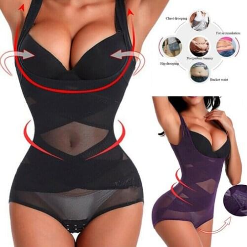 2020 Hot Sell Women Body Bodysuit Shaper Corset Cincher Control Slimming Underwear Waist Trainer Recover Bodysuits Shapewear