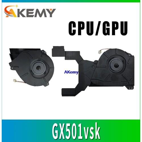 New Laptop CPU/GPU cooling Radiator Heatsink Fan for ASUS ROG Zephyrus GX501 GX501vsk ND75C18-17C09 ND75C19-17C10