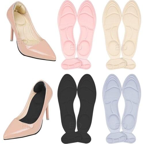 2pcs 4D Memory Foam Orthopedic Insoles For Shoes Women Men Flat Feet Arch Support Massage Plantar Fasciitis Sports Pads Unisex