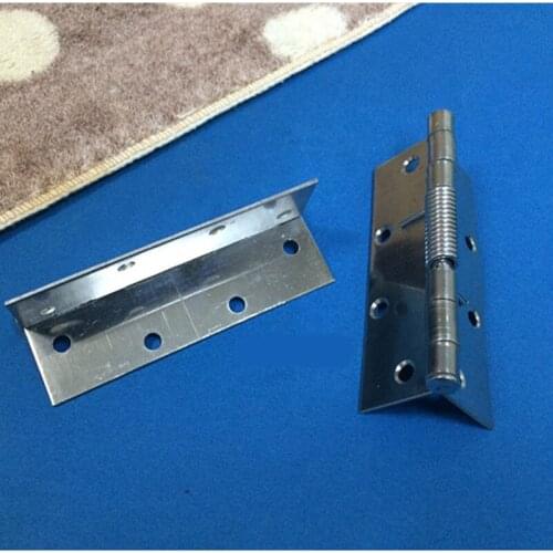 Spring hinge Stainless steel door hinges for Aluminum Alloy Automatic door closing doors 6pcs