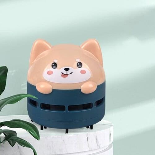 Vacuum Cleaner Cute Car Keyboard Dust Collector Rechargeable Dust Cleaner Small Handheld USB Desktop Vacuum Cleaner