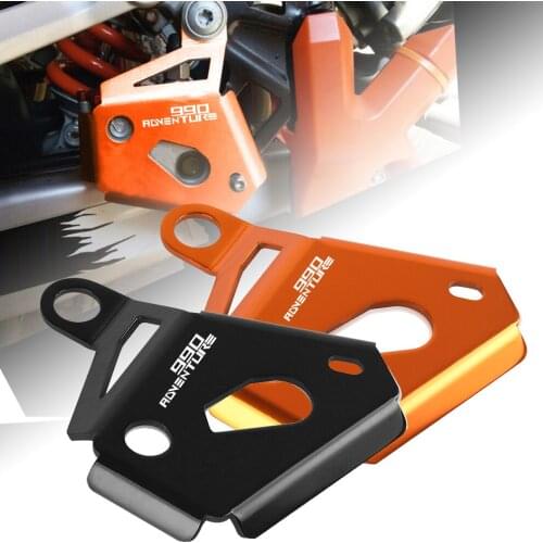 FOR 990 ADVENTURE S/R Rear Brake Reservoir Pump Protector Guards Heel Cover Right 2006 2007 2008 2009 2010 2011 2012 2013 99ADV