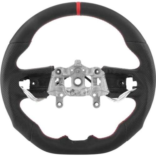 Nappa Perforated Leather Customized Steering Wheel Fit for Jeep Wrangler JL JLU 2018 2019 2020 2021