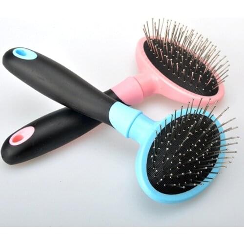 INBEPET Pet Cleaning Groom Comb Dog Long Hair Brush Plastic Handle Airbag Puppy Cat Grooming Massage Bath Brush Multifunction