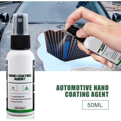 50ML Spray Car Coating Hydrophobic Nano Speed Sealant Car Paint Care Super Hydrophobic Glass Coating Ceramic & Coating Exterior