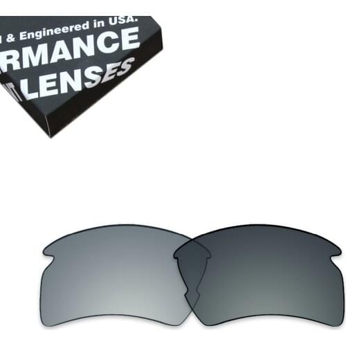 ToughAsNails Polarized Replacement Lenses for Oakley Flak 2.0 XL Sunglasses Photochromic Grey (Lens Only)
