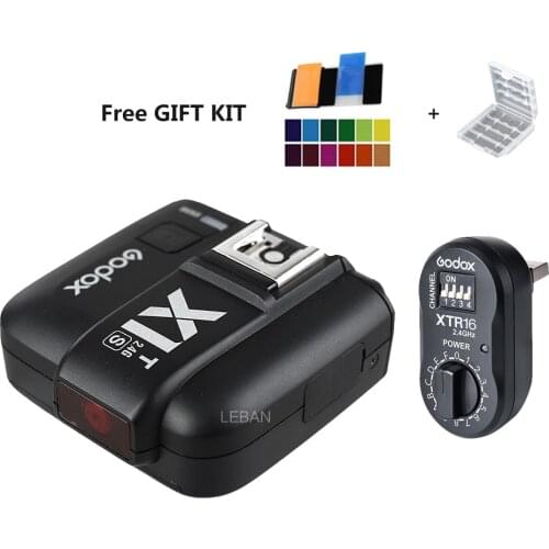 Godox X1T-S TTL HSS 2.4G Flash Transmitter + XTR-16 USB Receiver Kit For Sony