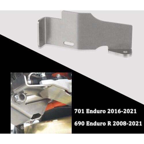 For 690 Enduro R 2021 Husqvarna 701 Enduro 2021 Motorcycle REAR BRAKE MASTER CYLINDER PROTECTION Heel Protective Cover Guard