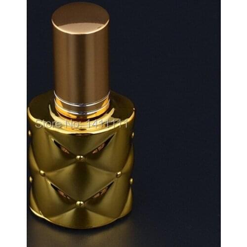 Factory Price 200pcs/lot Glass 10ml 1/3oz Spray Empty Bottle fragrant liquid Fine mist pump Perfume Atomizer Refill UV Plating