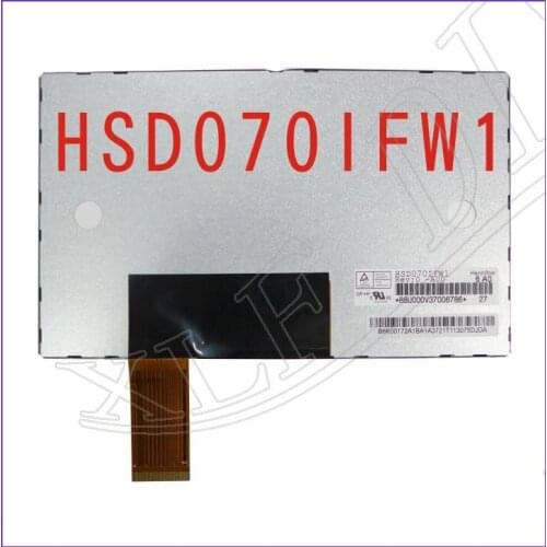 ZhiYuSun HSD070IFW1-A00 HSD070IFW1 for GPS CAR DVD 7 pollici schermo lcd 40 pin 1024*600 thickness 5MM