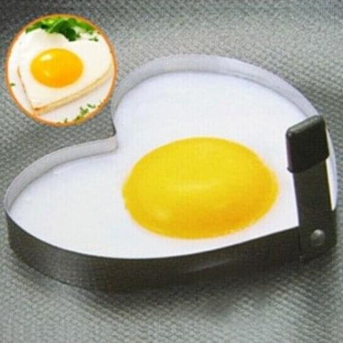 1PC Stainless Steel Fried Egg Mold shaper Pancake Rings Cooking tools kitchen gadgets Cooking Egg Mold Fried Egg Mold OK 0104