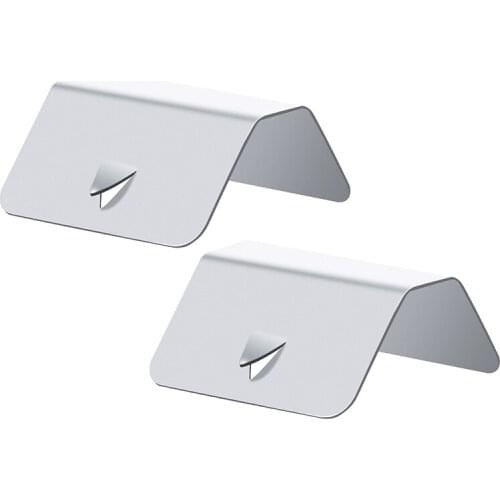 2pcs Wind Rain Deflector Channel Stainless Steel Retaining Clips For Heko G3 SNED Clip Car Accessories