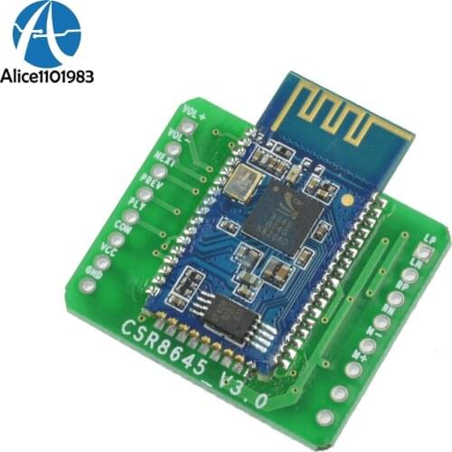 Bluetooth 4.1 4.0 CSR8645 Power Amplifier Board 5W+5W APT-X Stereo Receiver Amp Module DC 3.3-4.2V Top Sound Quality