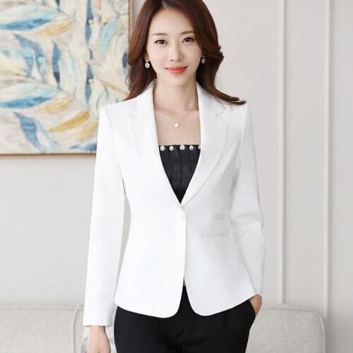Plus Size 5XL Fashion Autumn Women Blazer Jackets Work Office Ladies Suit Vintage Single Button Business Female Blazer Coat