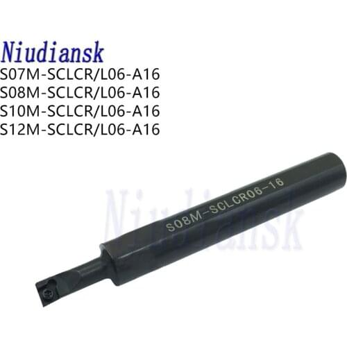 S12M-SCLCR06-A16 Inner Hole Tool Holder S07M-SCLCR06-A16 S08M-SCLCR06-A16 CNC Lathe Tools S10M-SCLCR06-A16 Internal Turning Tool