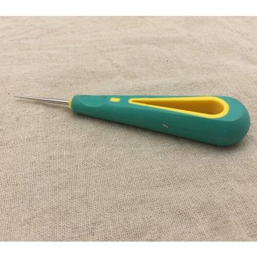 1PCS Sewing Awl Pin Punching Hole Maker Stitching Overstitch Leather Craft Cloth Awl Tool