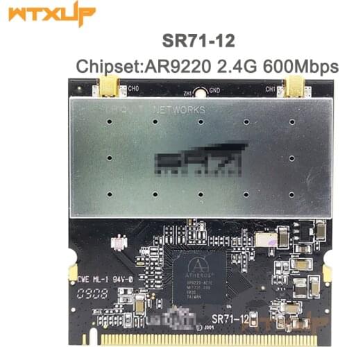SR71-12 AR9220 Mini PCI wireless network card 2.4G 500MW radio module