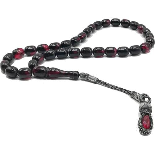 Turkish Prayer Worry Beads Muslim Amber Rosary Amber Prayer Beads Bernstein Bakelite Tasbih Misbaha Subha Tasbeeh Islamic Cherry