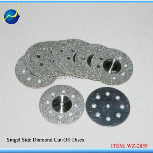 10pcs 7/8'' Rotary Tool Accessory Fits Dremel Craftsman Single Slide Diamond Cut Off Wheel Disc 22mm
