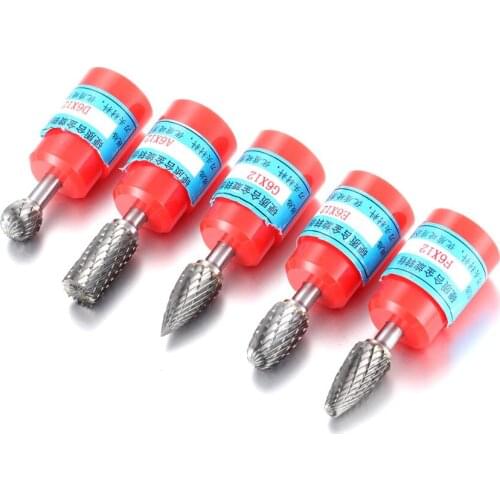 1Pcs 6mm Shank 12mm Blade Alloy Rotary File Rotary Burr Cutter Rotary Tools for Polishing Steel Aluminum Copper