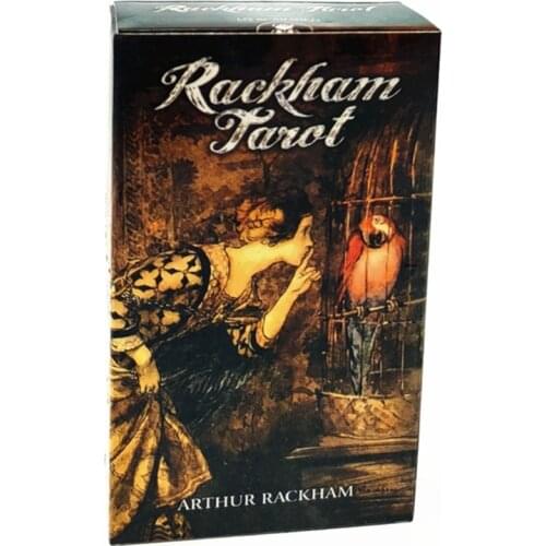 2021 Top 78-Card Deck Rackham Tarots Divination Fate Oracle Cards Family Party Board Game