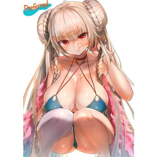 Anime Cartoon Sexy Girls Darling Sexy Girl Decal Motocross Racing Laptop Helmet Trunk Wall Vinyl Car Sticker Die-Cut Waterproof