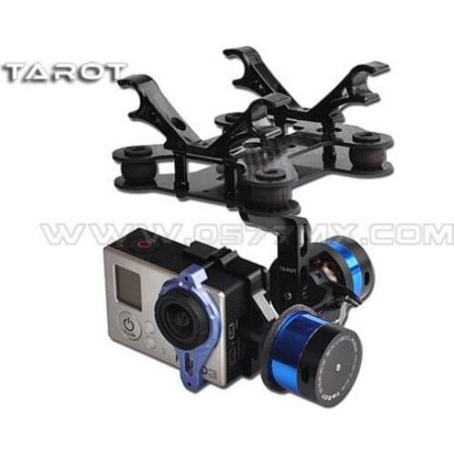 Tarot T-2D 2-axle Brushless Gimbal Camera PTZ Mount FPV Rack TL68A08 for GoPro Hero3 DIY FPV RC Multicopter Drone