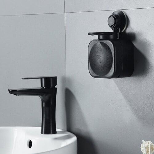 No Drilling Wall Mount Manual Soap Dispenser Washing Shower Lotion Shampoo Box