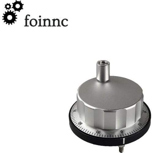CNC pulse generator handwheel 5V 60mm black white 100 pulse manual pulse generator handwheel rotary encoder electronic kit