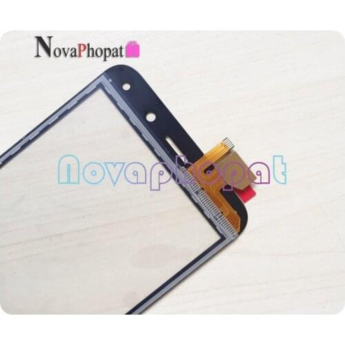 Novaphopat Black sensor Touchscreen For BQ BQ-5011G BQ 5011G Fox View / BQ-5015L 5015L First Touch Screen Digitizer 5pcs/lot