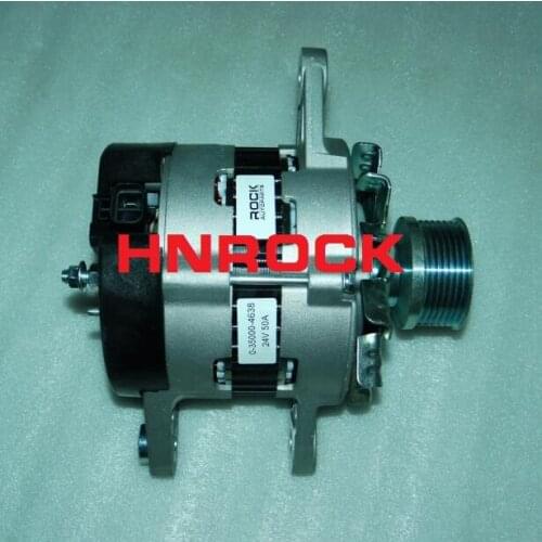 NEW HNROCK 24V 50A ALTERNATOR 8-98013-462-1 0-35000-4638 8980134621 0350004683 FOR ISUZU 6HK1-TC