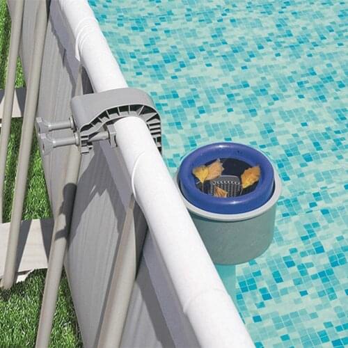 Swimming Pool Skimmer Floating Luxurious Pool Wall-mounted Surface Separator Debris Cleaner For Catch Leaves And Debris Dropship