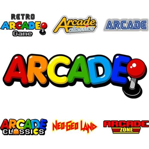 Hot Creative Car-styling Retro Arcade Game Car Decals Custom Printing Motorcycle Scratch-proof Vinyl Trunk Stickers