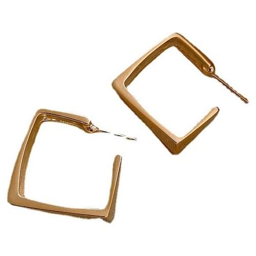 Korean Style Temperament Female Earrings Simple Retro Frosty Stud Earrings Eardrops 2021new Fashion Discount Wholesale