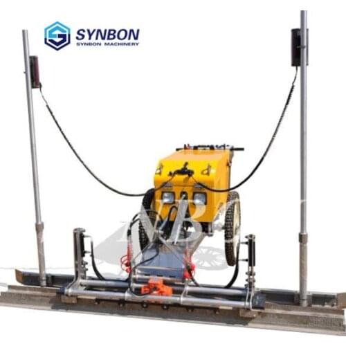 SYNBON New Control Laser Screed Road Laser Screed Concrete machinery cement Screed 3 Wheel Screed Electro-hydraulic SYLS31A