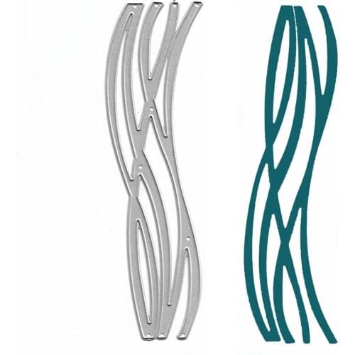 Streamline Border Cutting Dies Stamping Die New For Card Making DIY Mold Embossing Stencil Paper Cutter Metal Dies Scrapbooking