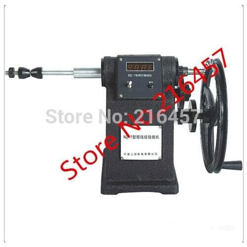 High quality NZ-7 New Manual Hand Coil Winding Machine Coarse wire diameter electronic winding machine y314