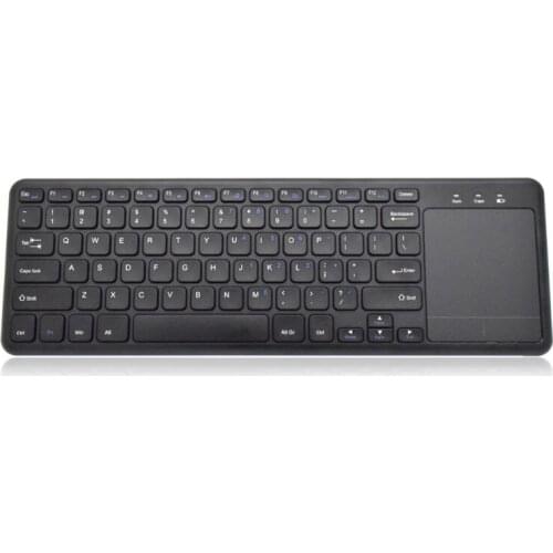 2.4G Portable Wireless Keyboard with Touchpad and Numpad Ultra-thin Keypad B95C
