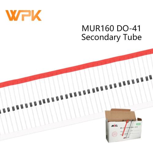 20Pcs Fast Recovery Diode 600V 1A DO-41 MUR140 MUR110 MUR120 MUR160 MUR180 400V Diy Kit MUR