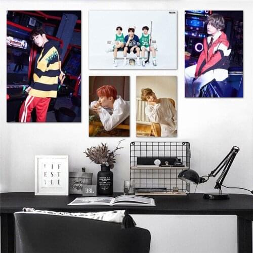 5D Diamond Painting Kpop Boys Korean Singer Mosaic Wall Art Diamond Embroidery Painted Poster Cross Stitch Kits Home Decoration