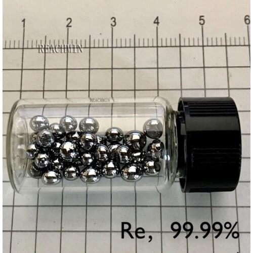 99.99% Rhenium rare metals ingots High-temperature instrument