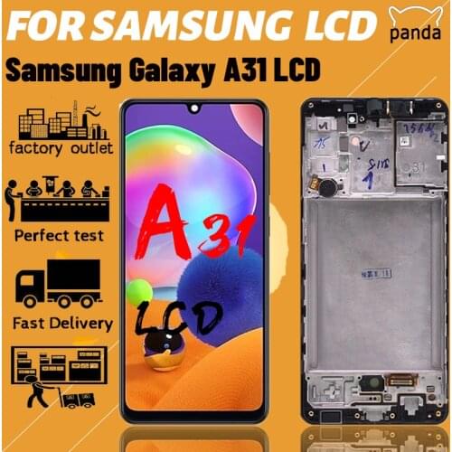 Free Shipping For Samsung Galaxy A31 LCD A315F SM-A315F A315 Display Touch Screen Panel Digitizer Assembly