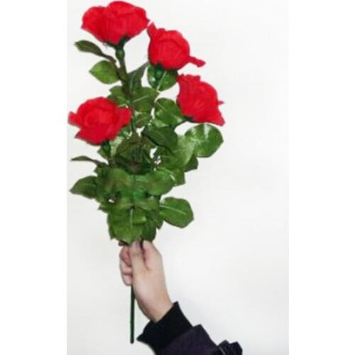 Lighting rose Remote Control (4 flowers) - Magic trick,flower magic,close up magic,stage,magic for lover,romantic