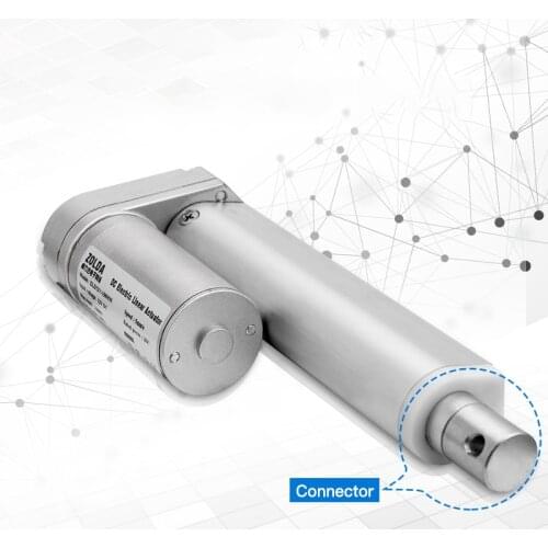 Metal gear electric Linear actuator 12 24 36 48V linear motor moving distance stroke 50mm 100mm 150mm 200mm 250mm 30W 2.5A max