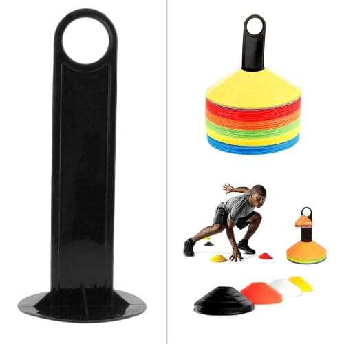 New Soccer Football Accessories Plastic Handy Soccer Drill Agility Training Marker Disc Cone Holder Carrier Caddy Sport Accessor
